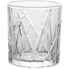Tasses à whisky en verre cristal 340 ml au design de luxe