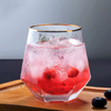 Tasse à eau en verre de 300 ml dans différentes couleurs Gobelets en verre à boire