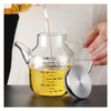"Emballage d&#39;huile comestible de pot d&#39;huile de cuisson en verre de haute qualité de 600 ml 900 ml 1200 ml"