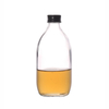 Bouteilles de boisson en verre en vrac pour le jus de boissons non alcoolisées 280ml avec le logo fait sur commande